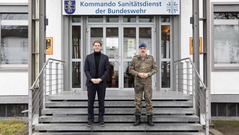 Besuch bei der Truppe: Falckenstein-Kaserne, Koblenz