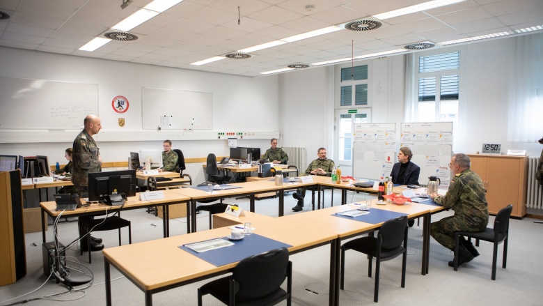 Besuch bei der Truppe: Falckenstein-Kaserne, Koblenz