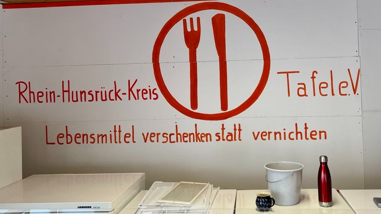 Besuch bei der Tafel in Kastellaun