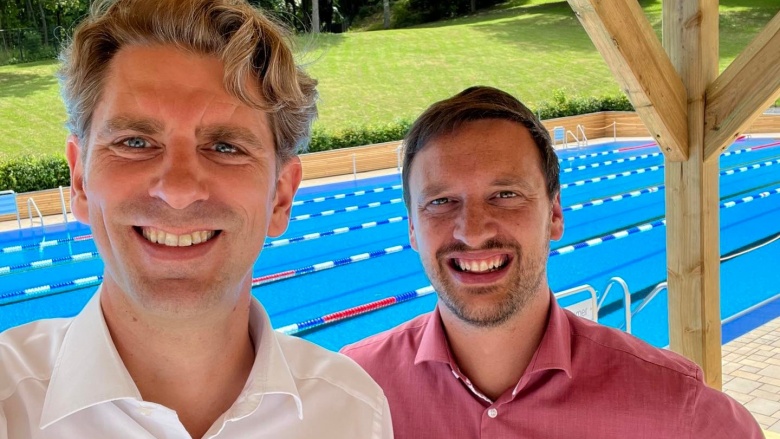 Besuch im neuen Bopparder Freibad