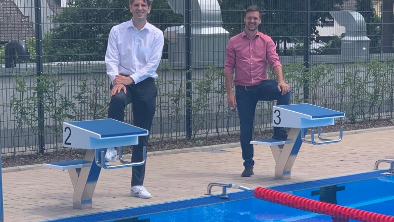 Besuch im neuen Bopparder Freibad