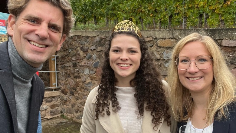 Weinleseveranstaltung in Erden