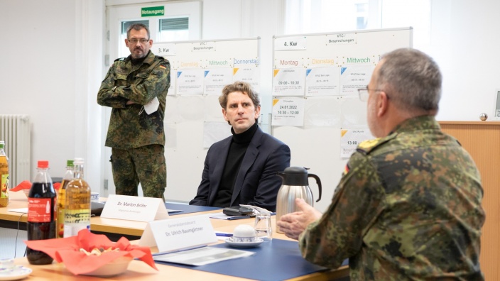 Besuch bei der Truppe: Falckenstein-Kaserne, Koblenz