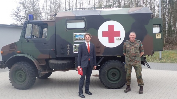 Besuch der Fliegerkaserne Brauheck