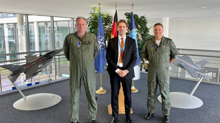 Besuch der Ramstein Airbase
