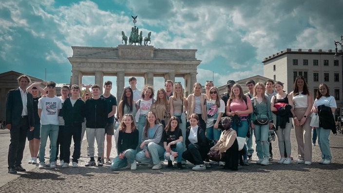 Premiere -  Erster Besuch einer Schulklasse in Berlin!