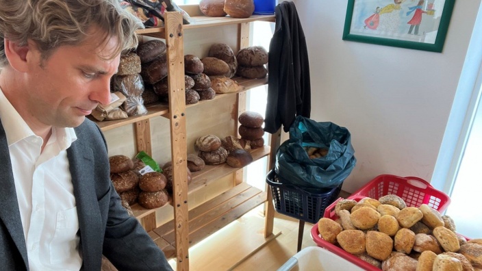 Besuch bei der Tafel in Kastellaun